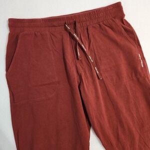 Pair Of Thieves Pants Mens XL Red Brown Jogger Pajama Casual Loungewear